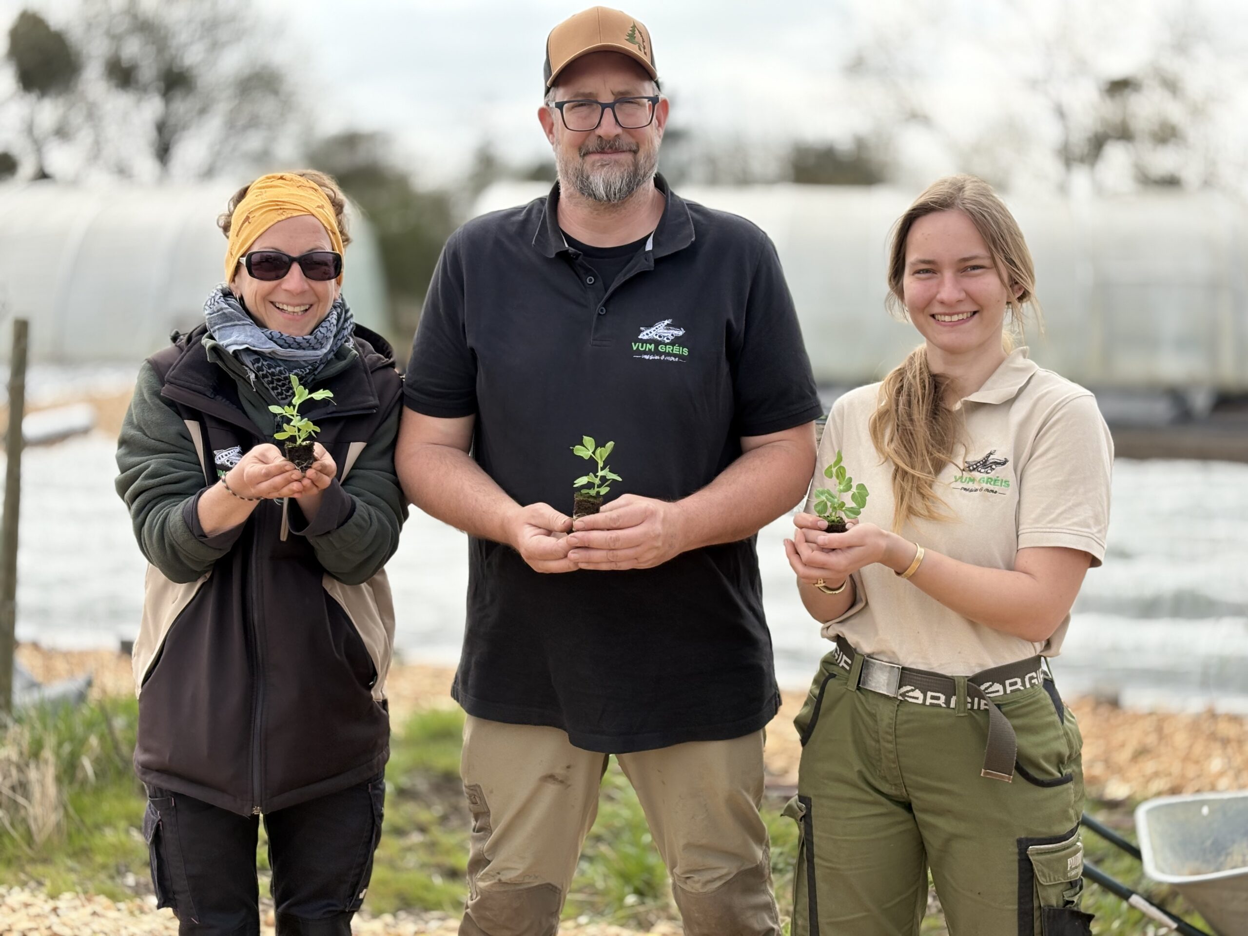 Vum Gréis l'équipe, presentation de la vie au jardin.